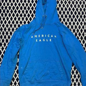 Blue American Eagle Hoodie